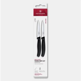 Victorinox - Set di coltelli per verdure SWISS CLASSIC 10 cm 2 pezzi nero