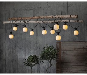 Catena luminosa a LED nera per esterni, lunghezza 5 m Circus Maxi - Star Trading