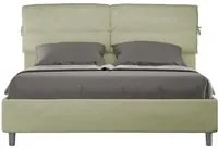 Letto Matrimoniale 160x190 cm con Rete Nandy T verde