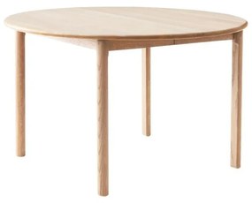 Tavolo da pranzo rotondo pieghevole in rovere naturale ø 120 cm Noor - Hammel Furniture
