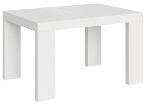 Tavolo Allungabile Multifunzionale Roxell - Varietà di Colori Disponibili, L.130 P.90 H.77 cm (allungabile fino a 234 cm) / Bianco Frassino