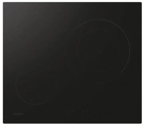 Piastra a induzione Candy 3 fuochi - l 60 cm - CI633CBB/1 - Nero