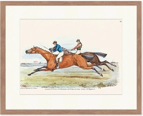 Stampa digitale incorniciata Equestrian, varie misure