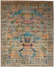 Samarkand Tappeto orientale 300 x 250 Grigio (Pakistan) Annodato A Mano