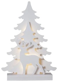 Decorazione luminosa bianca con motivo natalizio Grandy - Star Trading