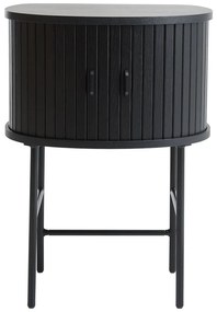 Comodino nero Nola – Unique Furniture