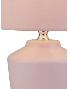 Searchlight EU700798 - Lampada da tavolo 1xE14/10W/230V rosa