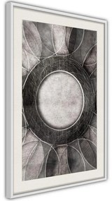 Poster  Circles  Cornice Quadri Cornice nera con pass-partout, Larghezza x Altezza Home decor 40x60