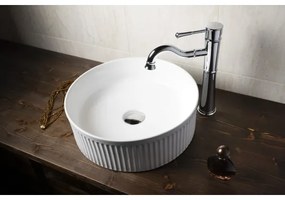 Sapho - Lavabo da appoggio PICOBELLO Ø 37 cm ceramica/bianco