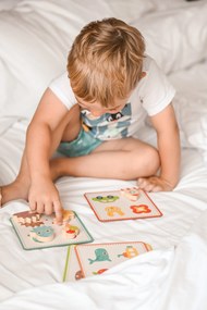 Gioco di Riconoscimento - Tattile Memory Touch' - legno