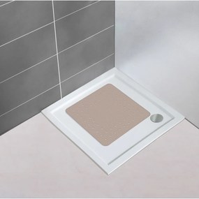 Tappeto da bagno antiscivolo grigio e beige , 54 x 54 cm Mirasol - Wenko