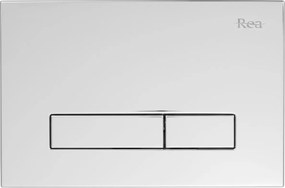 Pulsante per supporto set da incasso WC Rea HD K011A-Q Chrome