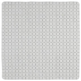 Tappeto Antiscivolo in PVC per Doccia Mosaico Bianco 54x54 cm