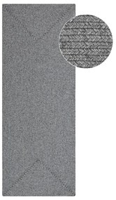 Tappeto grigio per esterni 200x80 cm - NORTHRUGS