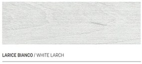 Colonna bagno sospesa 160 cm ARCO due ante reversibile Larice Bianco