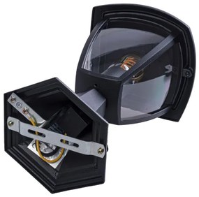 Lampada da esterno FOX 1xE27/40W/230V IP44 nero