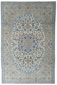 Nain Tappeto 320x210 Beige (Iran) Annodato A Mano