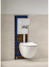 JIKA H8936620000001 - Pulsante di scarico DUAL PRO bianco
