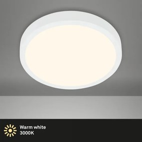 Briloner 3703-016 - Plafoniera LED RUNA LED/24W/230V 3000K diametro 38 cm bianco