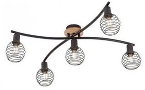 Leuchten Direkt 15925-79 - Lampadario a plafone EUGEN 5xE14/40W/230V