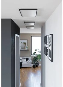 Eglo 901445 -Plafoniera LED da esterno ROVITO 17,2W/230V 30x57 cm IP44 nero