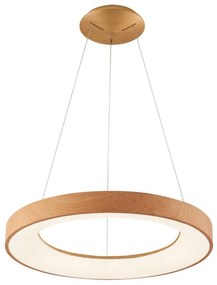 Azzardo AZ5006 - Lampadario LED a sospensione con filo SANTANA LED/30W/230V marrone