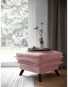 Poggiapiedi rosa Charming Charlie - Miuform