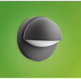 Philips - Applique da esterno JUNE 1xE27/12W/230V IP44 antracite