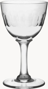 Set di 6 bicchieri da liquore in cristallo soffiato Lens