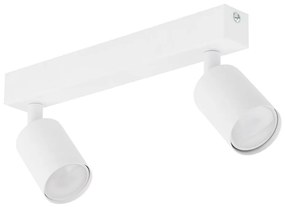 Faretto NEX 2xGU10/10W/230V bianco