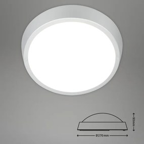 Briloner 3018-014 - Plafoniera LED da bagno HAGEN LED/24W/230V IP44 bianco
