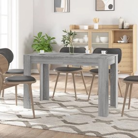 Tavolo Da Pranzo Grigio Sonoma 120x60x76 Cm Legno Multistrato /