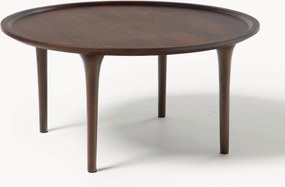 Tavolino rotondo in legno di mango Jeani