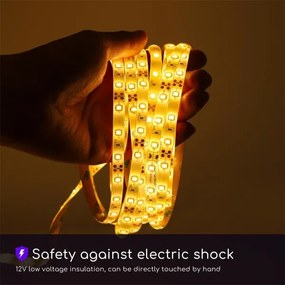 Aigostar - Striscia LED da esterno dimmerabile 5m LED/18W/12/230V 3000K IP65