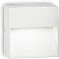 Applique Moderna Down Alluminio Bianco 1 Luce G9 3W 3000K Luce Calda