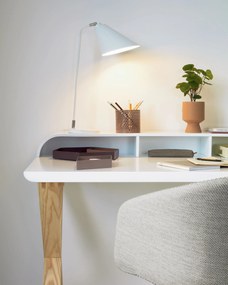 Kave Home - Portamatite Jeannie in metallo rosa