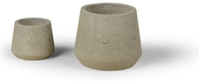 Vasi in cemento in set da 2 pezzi ø 21 cm Concrete - Bonami Selection