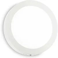 Lampada da parete bianco D 170 x H 40 mm