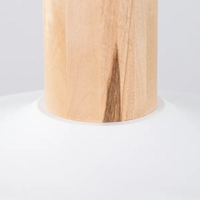 Sollux SL.1323 - Lampadario a sospensione con filo INDY 1xE27/15W/230V diametro 38 cm bianco