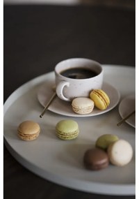 Tavolo da pranzo rotondo in rovere marrone scuro ø 115 cm Yumi - Rowico