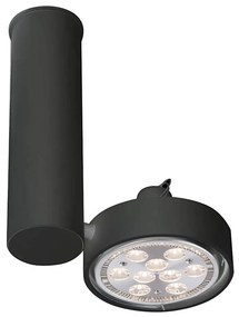 Shilo 2208 - Faretto NATORI 1xGU10/15W/230V nero