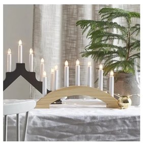 Eglo 410445 - Candelabro natalizio BEA 7xE10/3W/230V