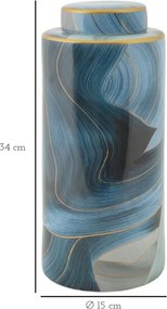 Vaso Ceramica Elegant Cm Ø 15X34