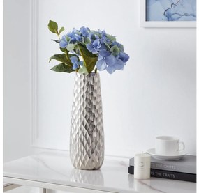 Eglo 421045 - Vaso in metallo NILGAUT 31x12 cm argento