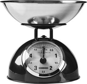 Melissa - Bilancia da cucina retrò con ciotola nera