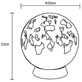 Globo 36746 - LED Solare decorazione LED/0,06W/3V IP44