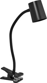 Osram - Lampada da scrivania con clip DESK LINE 1xGU10/9W/230V nera