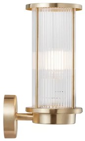 Nordlux - Lampada da parete per esterni LINTON 1xE27/15W/230V IP54 ottone