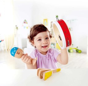 Set percussioni di tre pezzi per bambini