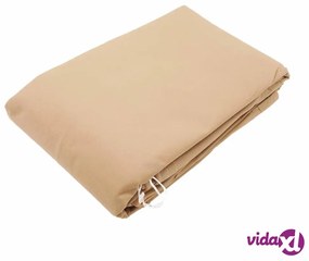 Nature Telo Antigelo con Zip 70 g/m² Beige 2x1,5x1,5 m